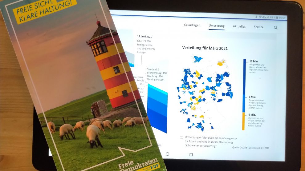 Der Online-Service gewinnt an Konturen. Foto: FDP Wallenhorst