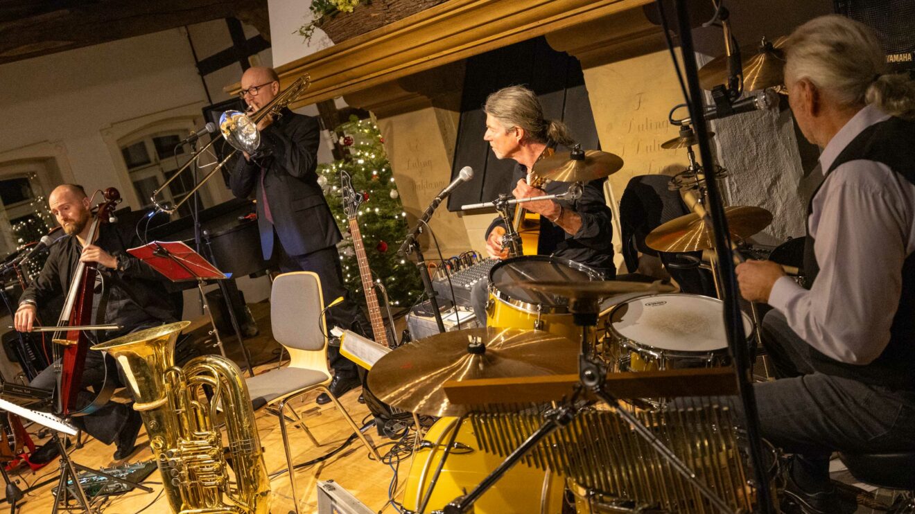 Impressionen vom Weihnachtskonzert mit Ombre di Luci in der Hofstelle Duling. Foto: André Thöle / Gemeinde Wallenhorst