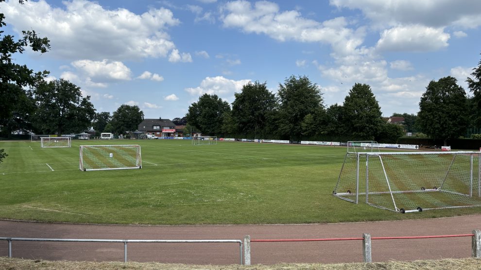 Die Plätze beim TSV Wallenhorst sind für das große Jugendturnier vorbereitet. Foto: Rothermundt / Wallenhorster.de