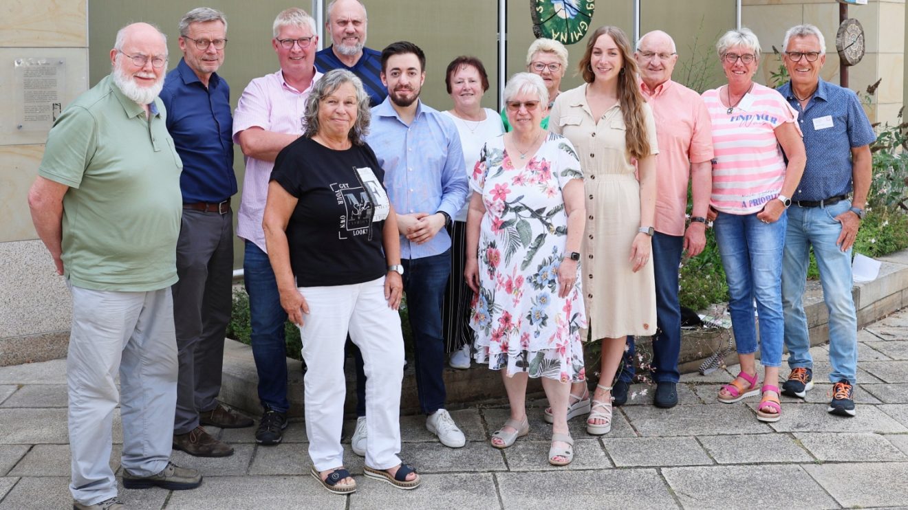 Der Bundestagsabgeordnete Manuel Gava besucht den Seniorenbeirat in Wallenhorst. Foto: Seniorenbeirat Wallenhorst