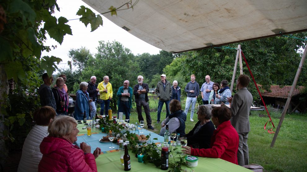 Die CDW bei ihrem Midsommer-Empfang an der Lechtinger Mühle. Foto: CDW Wallenhorst