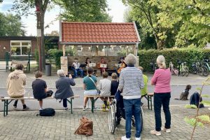 Am Dorfplatz gab es bei der letzten Osnabrücker Landpartie Musik. Foto: Team OLP