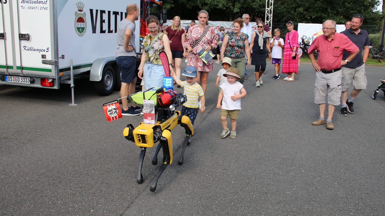 Eindrücke vom Tag der offenen Tür 2024 der Freiwilligen Feuerwehr Wallenhorst. Foto: Marc Dallmöller / md-foto.com