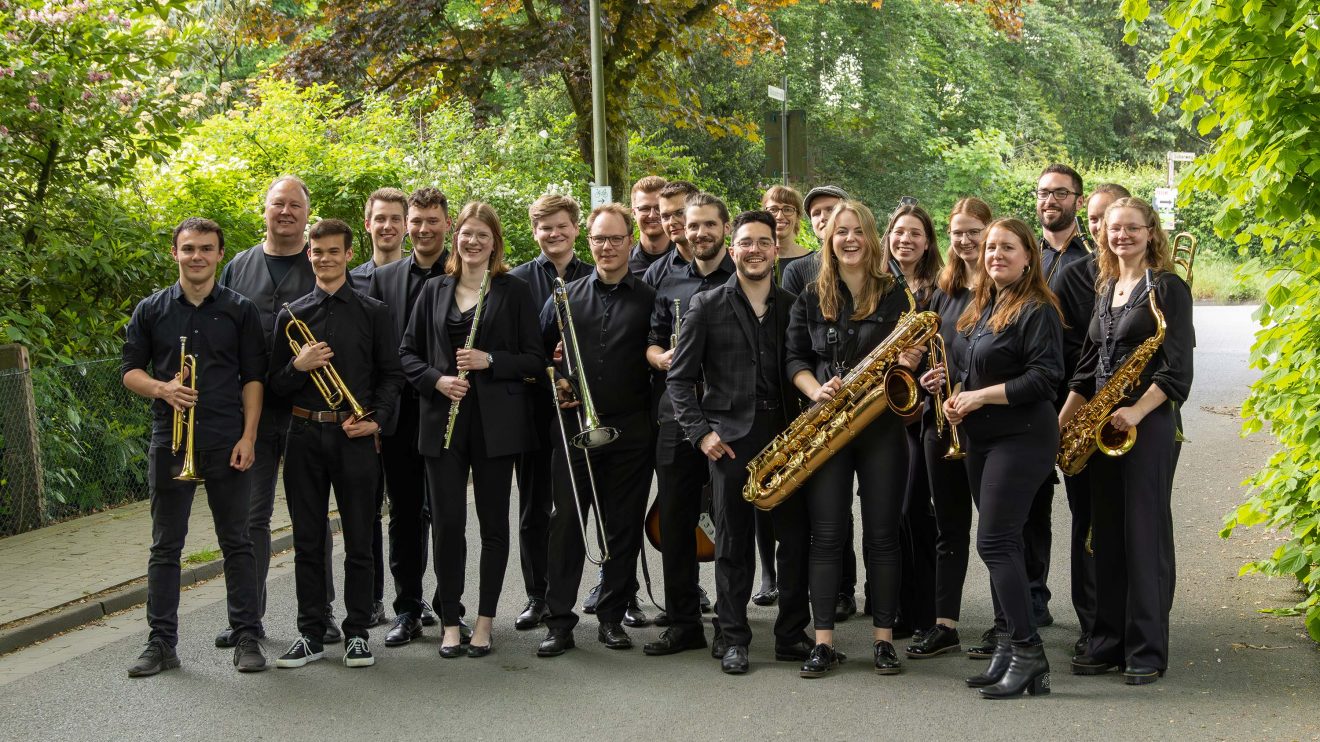 Eine feste Größe beim Tag des Anstoßes: die Brockhouse Big Band. Foto: Mirko Kandolf