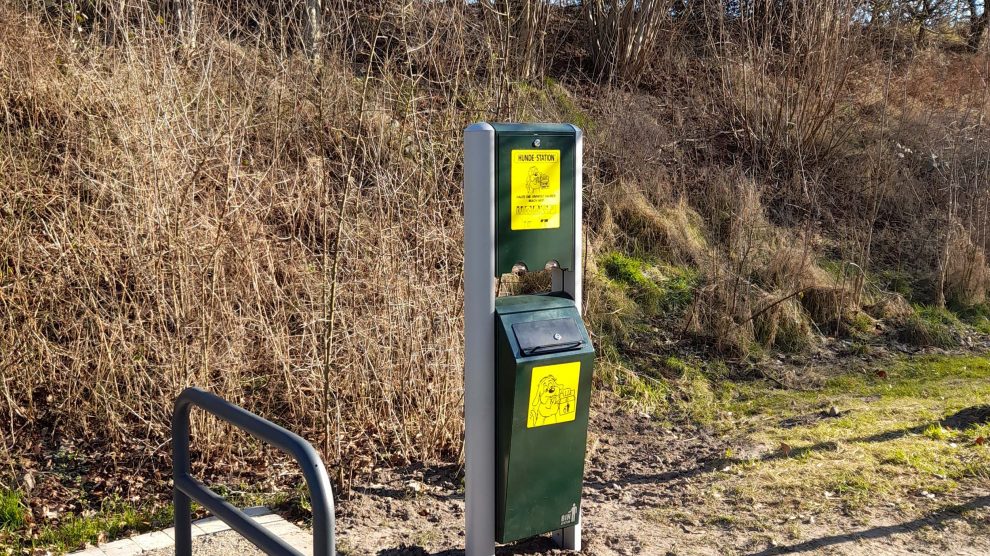 Hundestation an der Hofstelle Duling. Foto: Gemeinde Wallenhorst