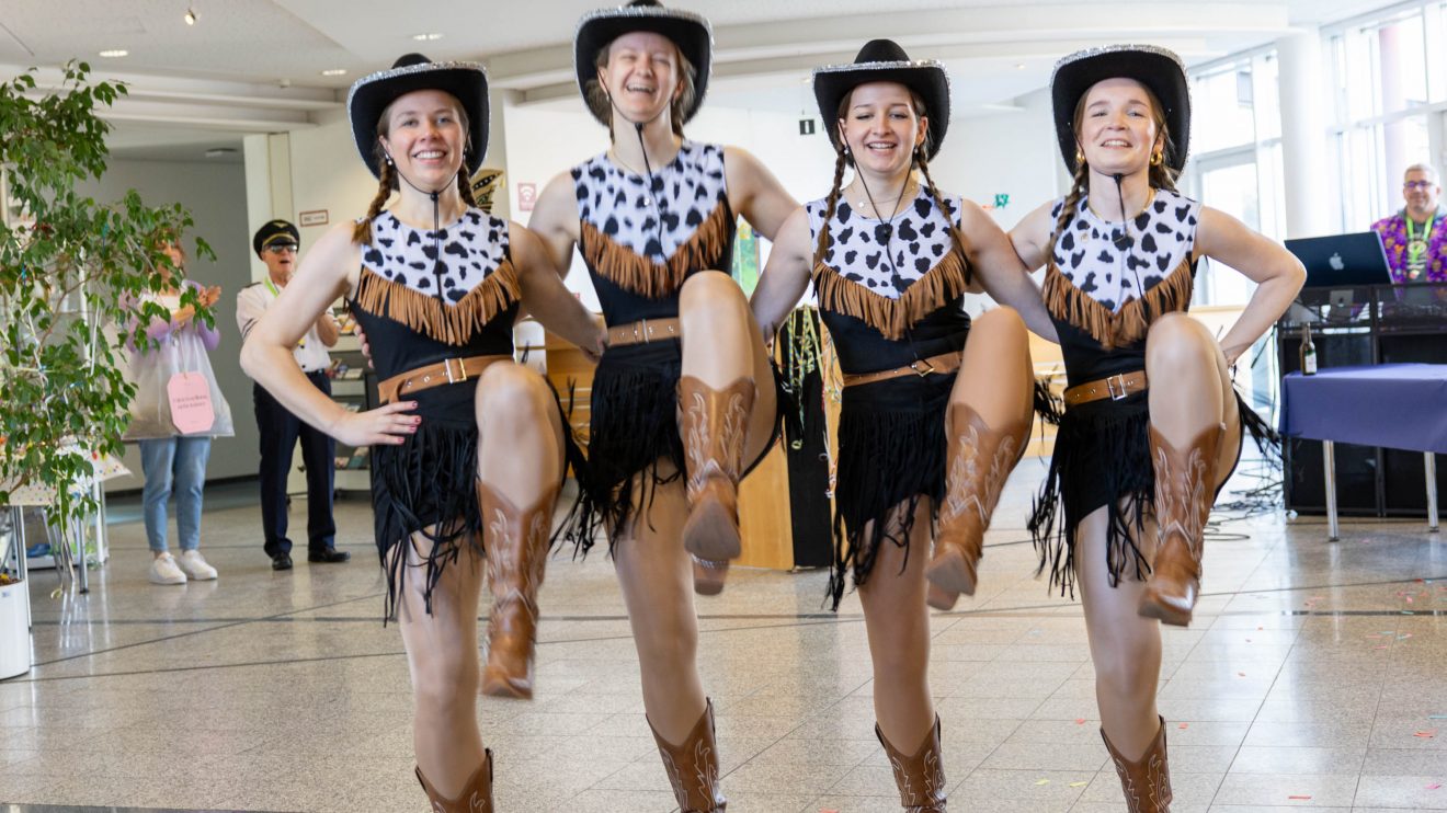 Karnevalsausklang am Veilchendienstag im Wallenhorster Rathaus. Foto: Gemeinde Wallenhorst / André Thöle